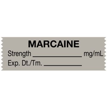 Anesthesia Tape, Marcaine mg/mL, 1-1/2" x 1/2"