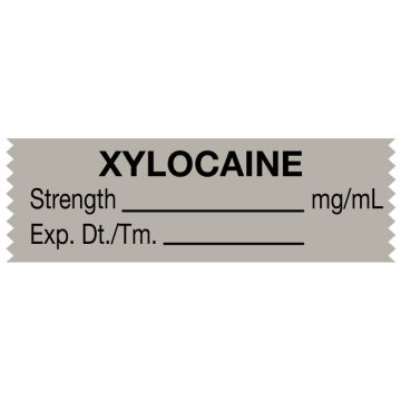 Anesthesia Tape, Xylocaine mg/mL, 1-1/2" x 1/2"