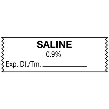 Anesthesia Tape, Saline 0.9%, 1-1/2" x 1/2"