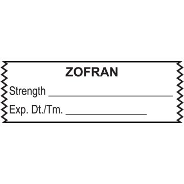Anesthesia Tape, Zofran, 1-1/2" x 1/2"