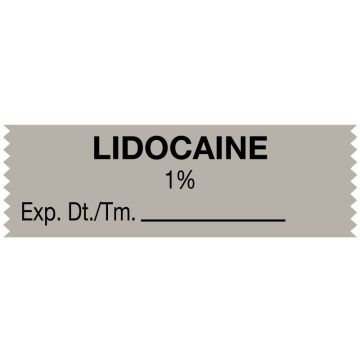 Anesthesia Tape, Lidocaine 1%, 1-1/2" x 1/2"