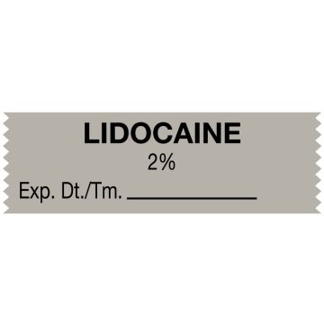 Anesthesia Tape, Lidocaine 2%,  1-1/2" x 1/2"