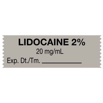 Anesthesia Tape, Lidocaine 2% 20 mg/mL,  1-1/2" x 1/2"