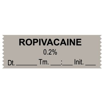 Anesthesia Tape, ROPIVACAINE 0.2% DTI 1-1/2" x 1/2"