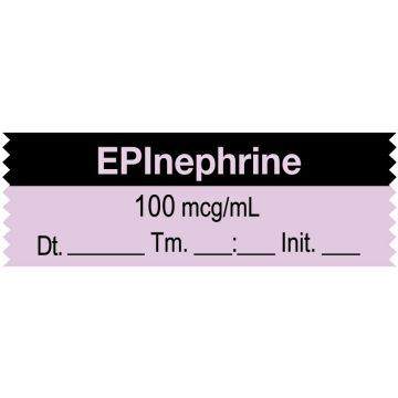 Anesthesia Tape, EPInephrine 100 mcg/mL DTI 1-1/2" x 1/2"