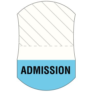 Message UniTab Flag, 1-7/16" x 15/16"