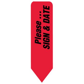 UniArrow Jr. SpaceSaver Flag, 1-3/16" x 5/16"