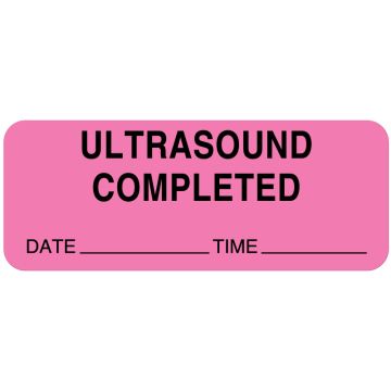 Ultra Sound Label, 2-1/4" x 7/8"
