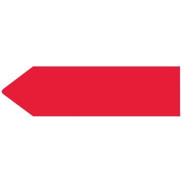 UniArrow SpaceSaver Flag, 2" x 9/16"