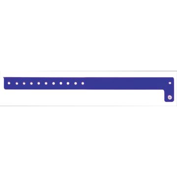 Purple Blank Vinyl Wristband 10-1/8" x 3/4"