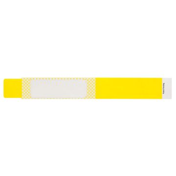 Tyvek Cover Seal Wristband, 12" x 1-1/8"