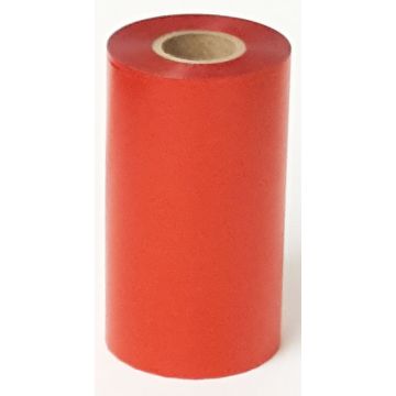 Thermal Transfer Ribbons, Red Wax, 4.33" x 984'