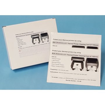 Thermal  Cleaning Cards, 4.0" x 6.0"