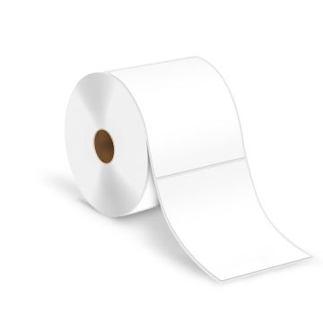 Direct Thermal  Labels, 4" OD, 4.0" x 6.0" 