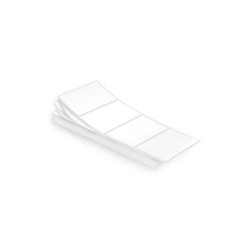 Direct Thermal  Labels, Fanfolded, 4" x 3"