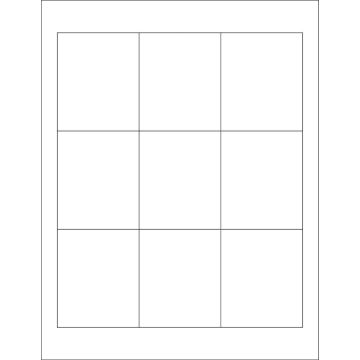 2-1/2" x 3" Laser/Inkjet Labels
