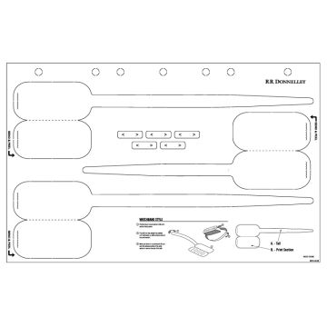 Multi-function Laser Wristband, 11" x 7"