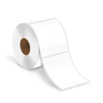 4" x 6" Thermal Transfer Label, No Perf, 12" OD