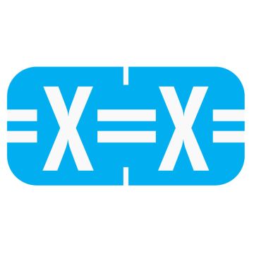 Alpha File Folder Label - Tab® Compatible, 1" x 1/2"