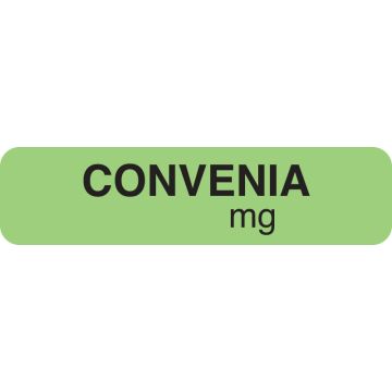 CONVENIA Drug Syringe Label