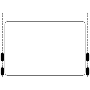 Thermal Label For Dymo Labelwriter Printers, 2" x 3"