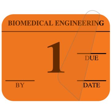 #1 Biomedical Engineering Inspection Label