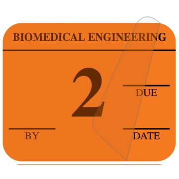 #2 Biomedical Engineering Inspection Label