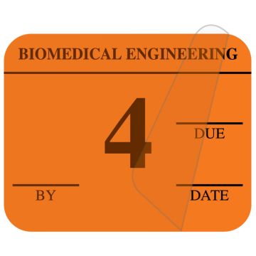 #4 Biomedical Engineering Inspection Label