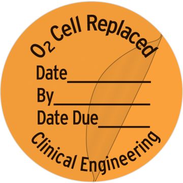 O2 CELL REPLACED