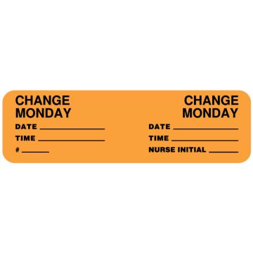 Change Minder Label, 3" x 7/8"