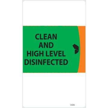 Clean High Level Disinf Biohaz
