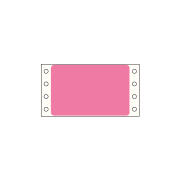 EDP Pinfeed Label, 3" x 1-15/16"