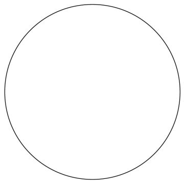 White Paper Circle 3" Dia