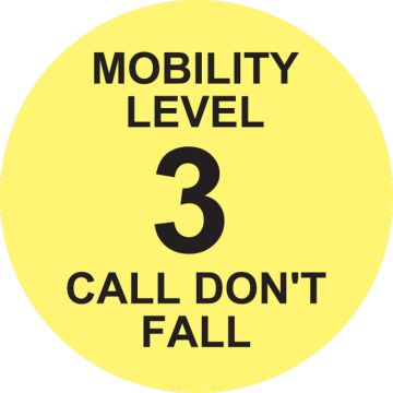 MOBILITY LEVEL 3, 2"X2"