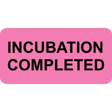Incubation Completed