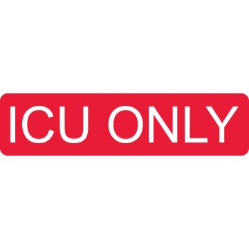 ICU Only Label