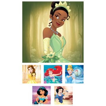 DISNEY PRINCESS, Kids' Sticker, 2-1/2" x 2-1/2"