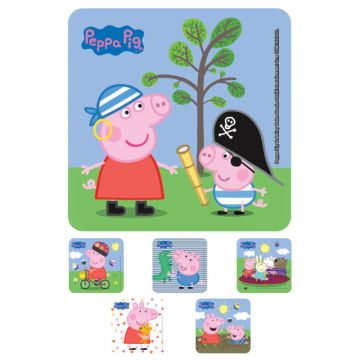 PEPPA PIG, Kids' Sticker, 2-1/2" x 2-1/2"