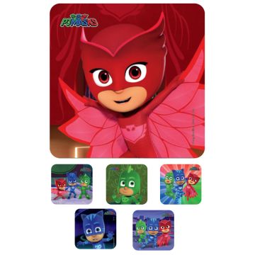 PJ MASKS , Kids' Sticker, 2-1/2" x 2-1/2"