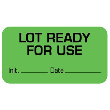 Quality Control Label, Removable, 1-5/8" x 7/8"