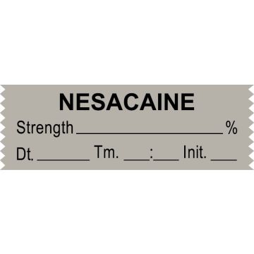 Anesthesia Tape, Nesacaine % DTI 1-1/2" x 1/2"