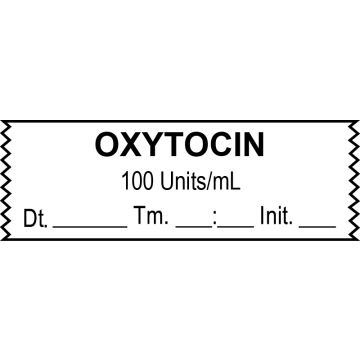 Anesthesia Tape, Oxytocin 100 Unit/mL DTI 1-1/2" x 1/2"