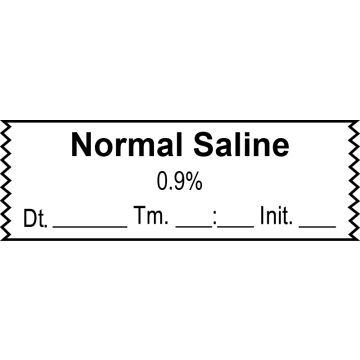 Anesthesia Tape, Normal Saline 0.9% DTI 1-1/2" x 1/2"