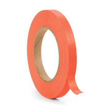 Fluorescent Red Colored Paper Tape