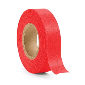 1/2" x 500" Red Paper Tape