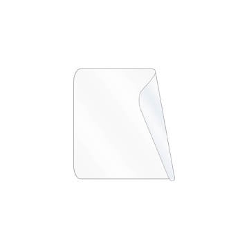 Unishield Clear Label Protector, 1-1/2" x 1-3/4"