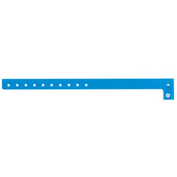 Blank Snap Plastic Wristbands-Regular