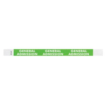 TYVEK WRISTBAND - GENERAL ADMISSION