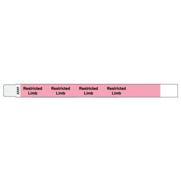 Tyvek Adult Alert Wristband, 10" x 3/4"