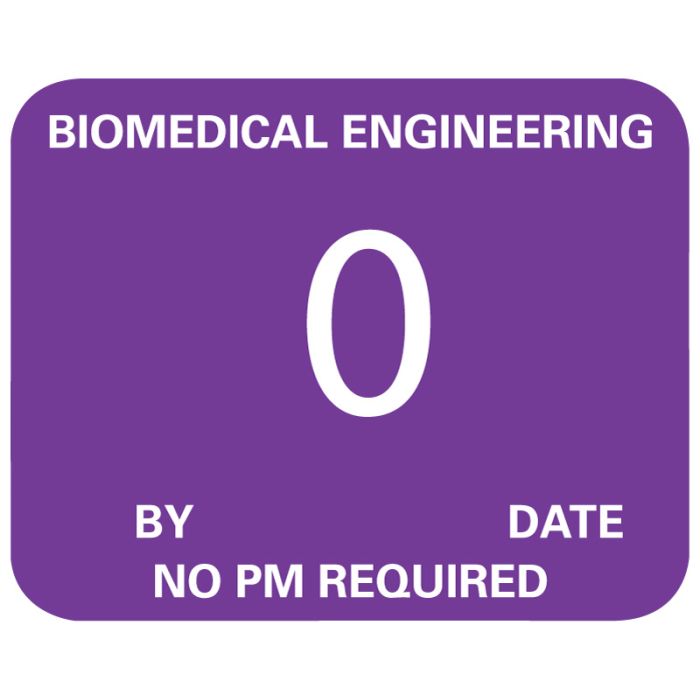 No PM Required Biomedical Engineering, 1-1/4" x 1" main product photo